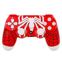 دسته بازی بی سیم سونی Dualshock 4 High Copy درجه یک طرح 3 Marvel's Spider-Man مناسب برای PS4