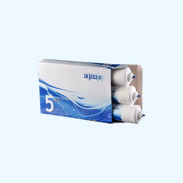 فیلتر تصفیه آب سه مرحله ای inline آکواجوی (مرحله 1-2-3)
