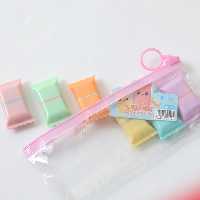 هایلایتر فانتزی طرح شکلات بسته 6 عددی 