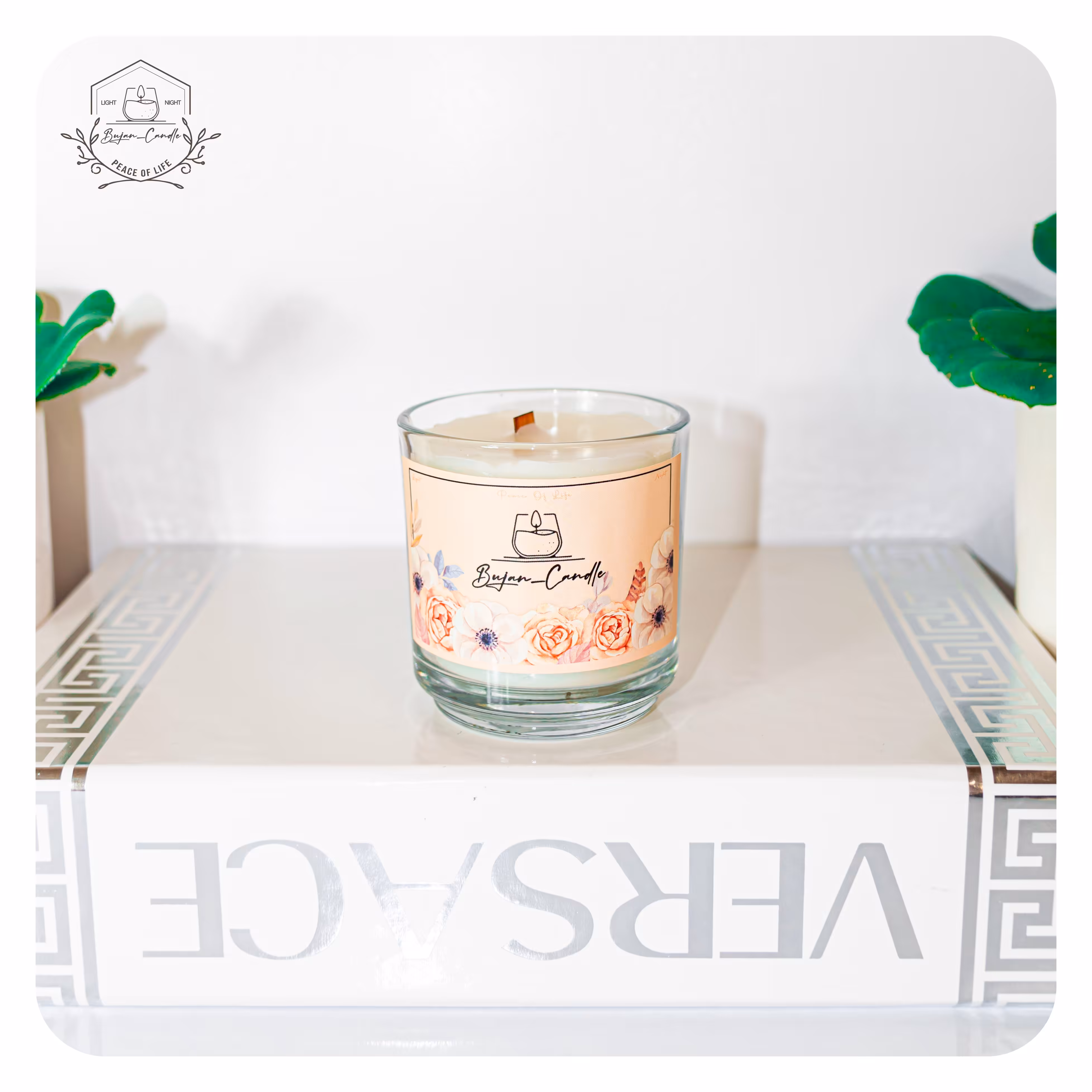 شمع لیوانی دست ساز معطر