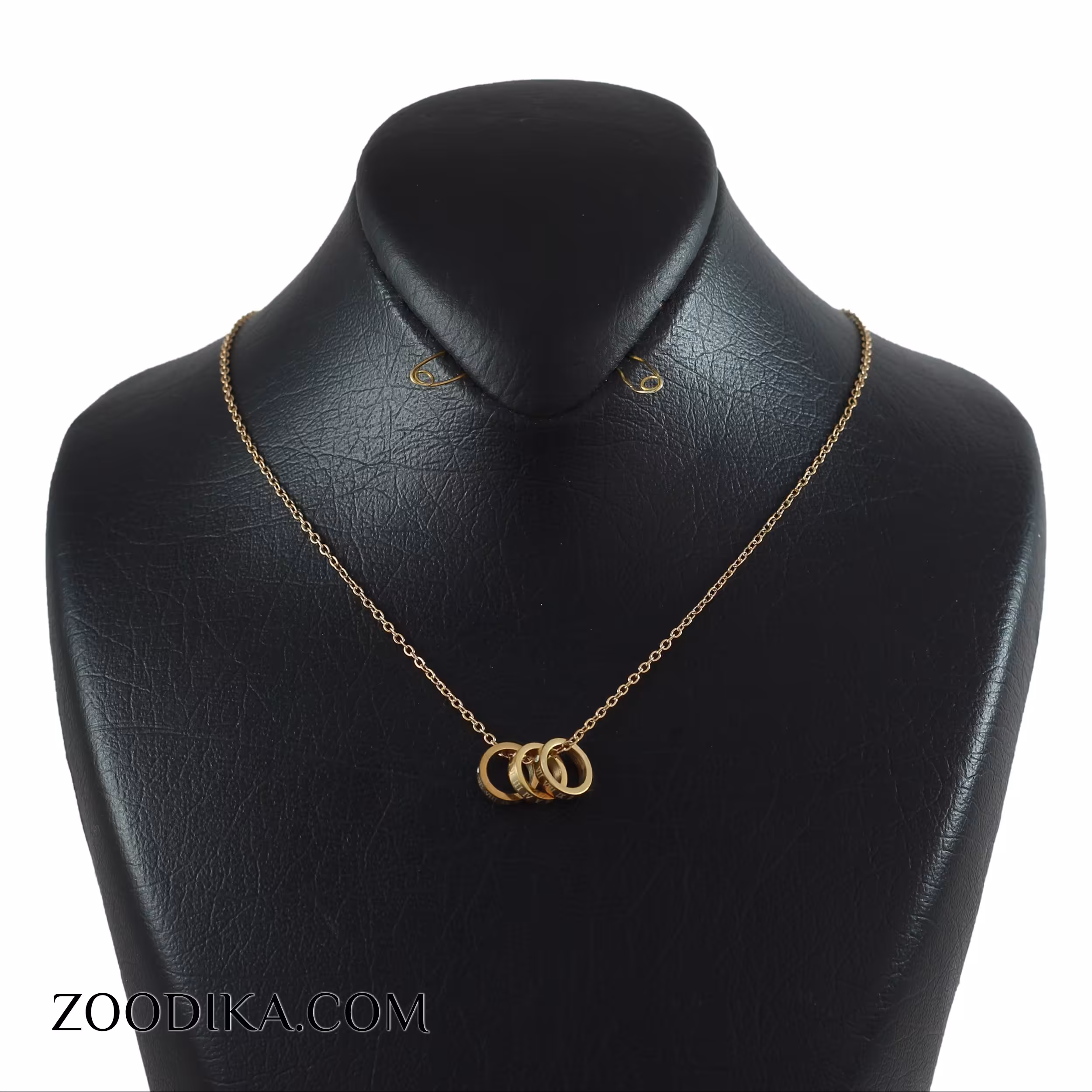 گردنبند استیل رنگ ثابت ضد حساسیت AAB-108