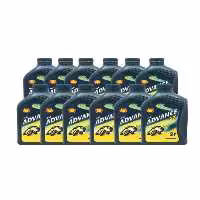 روغن و مکمل موتور ADVANCE SX 2T 2 1 لیتر 12 قطعه Shell
