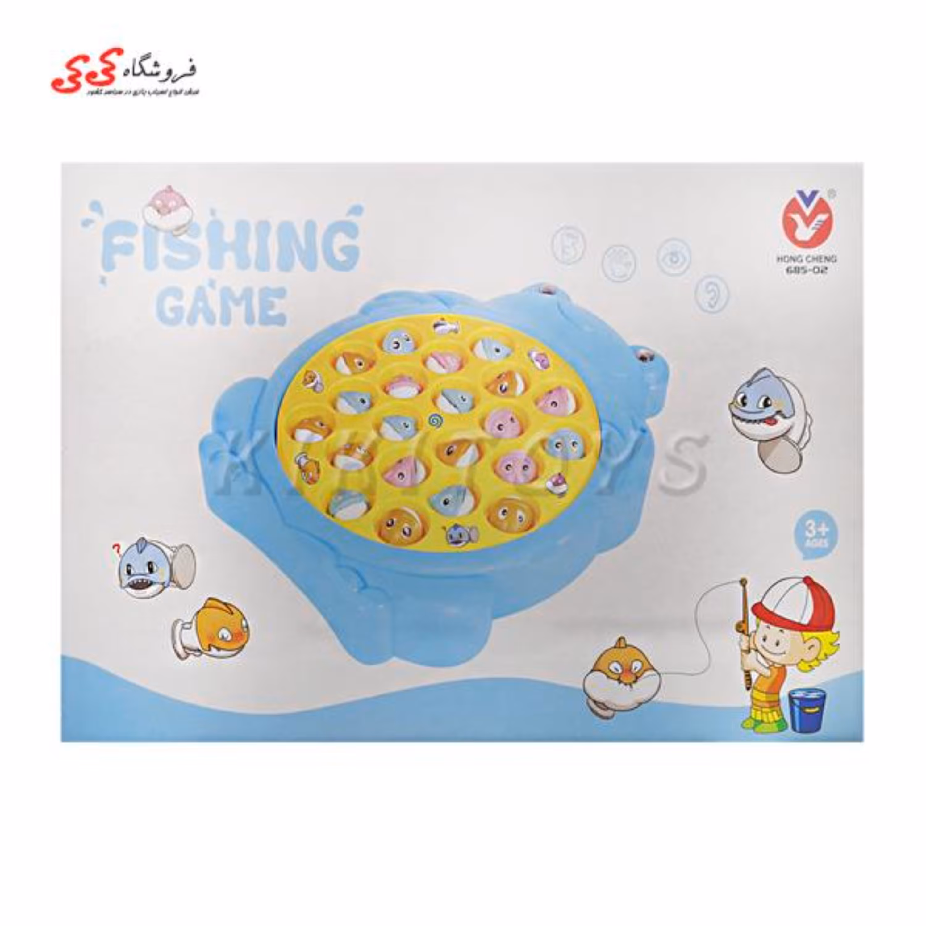 اسباب بازی ماهیگیری موزیکال با قلاب GAME FISHING 68502