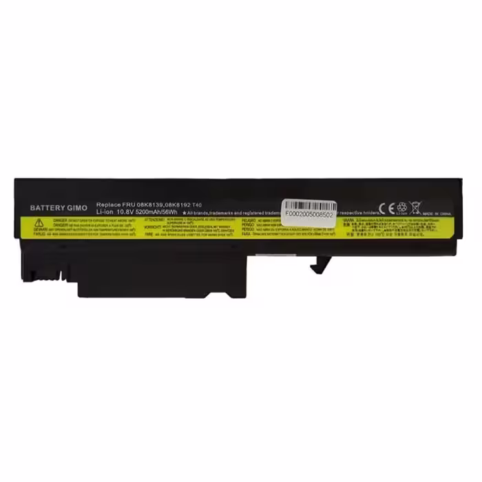 باتری لپ تاپ لنوو FRU 08K8139  مناسب برای لپ تاپ لنوو ThinkPad T40-R50