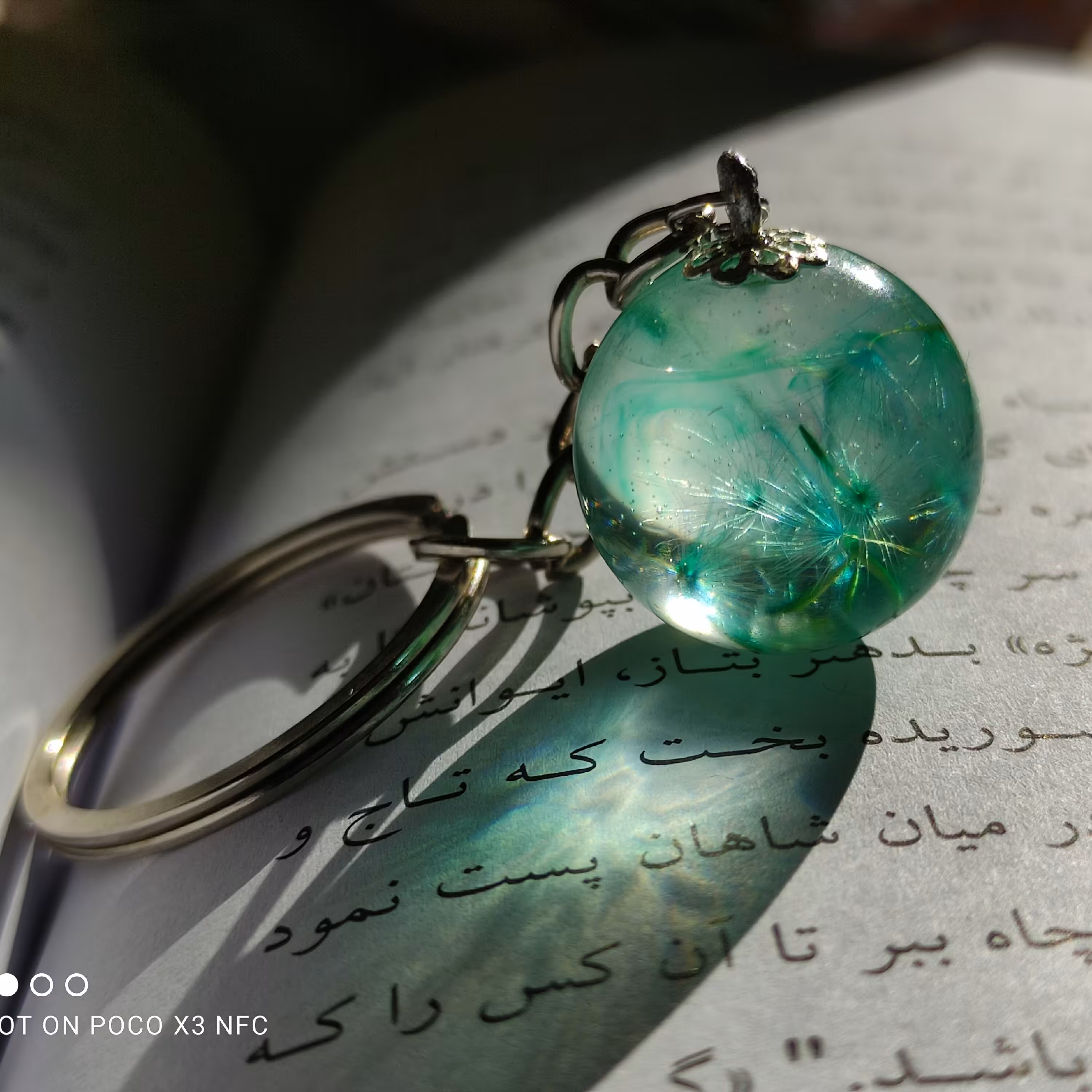 دسته کلید رزینی گوی