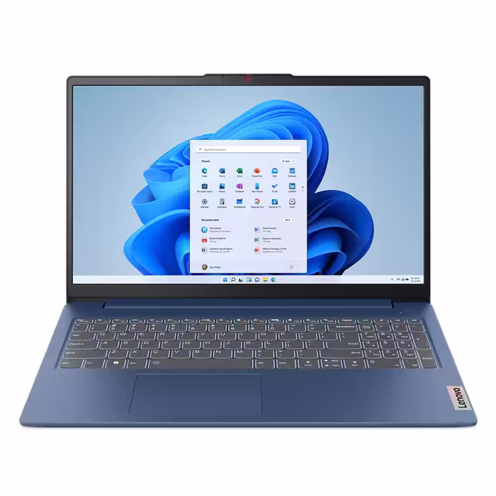 لپ تاپ 15.6 اینچی لنوو Ideapad slim 3 15AMN8 مدل R5 7520U با رم 8GB و حافظه 1TB SSD، گرافیک AMD