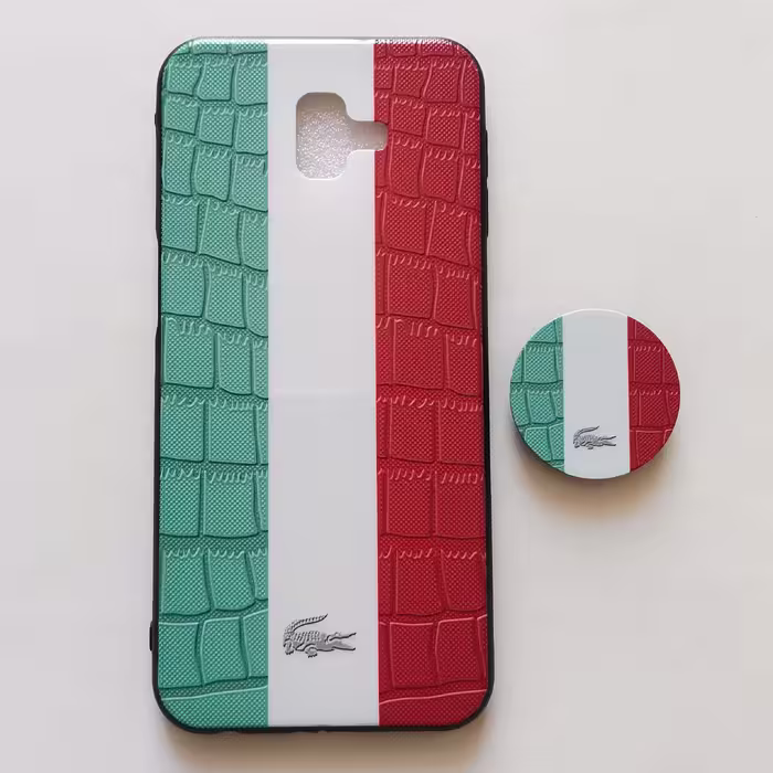 قاب طرحدار پاپ سوکت دار  لاگوس گوشی سامسونگ J6 plus 
