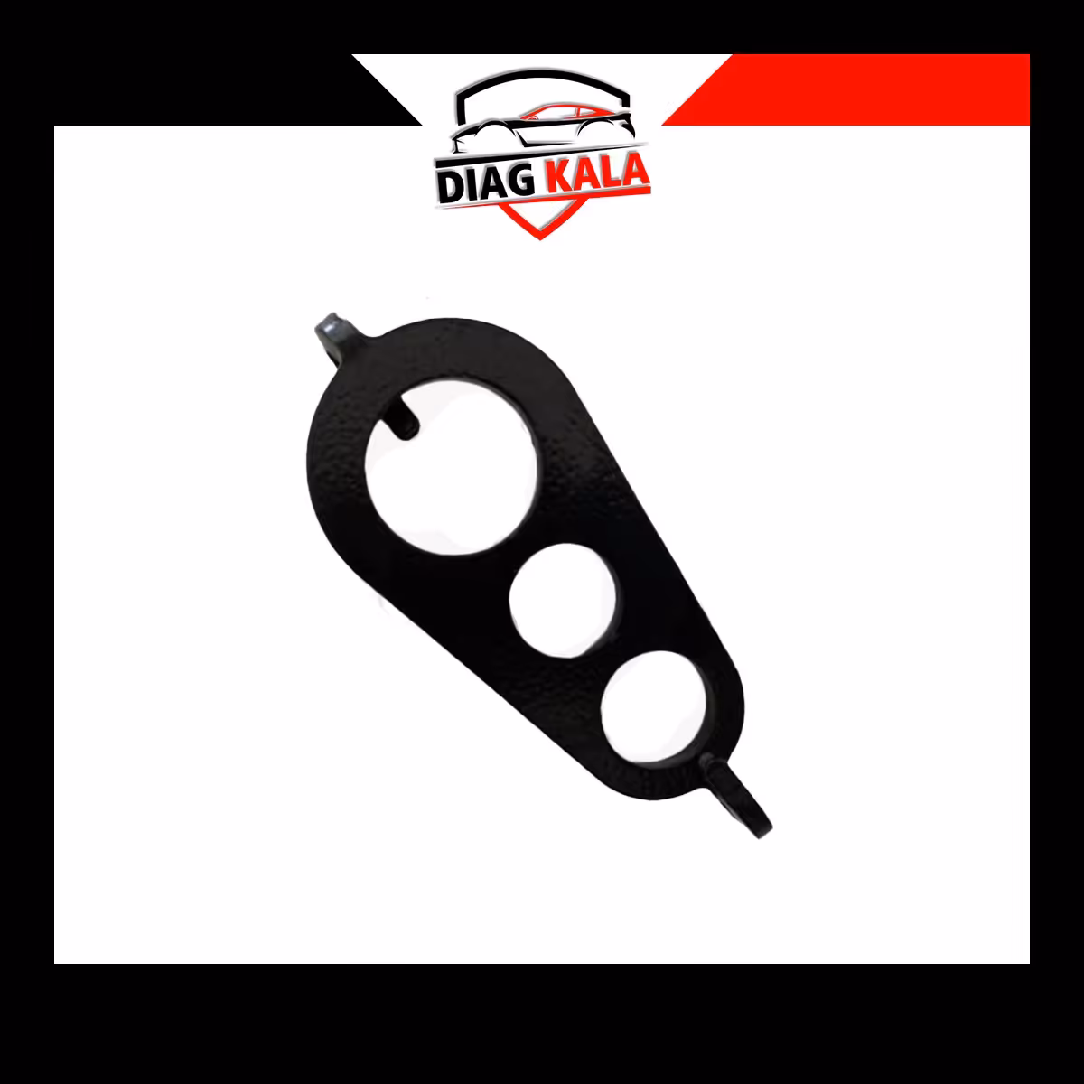 قلاب میله ی صافکاری آهنی 3 حفره