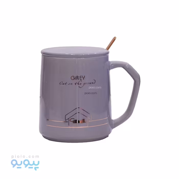 ماگ درب دار سرامیکی کد 405