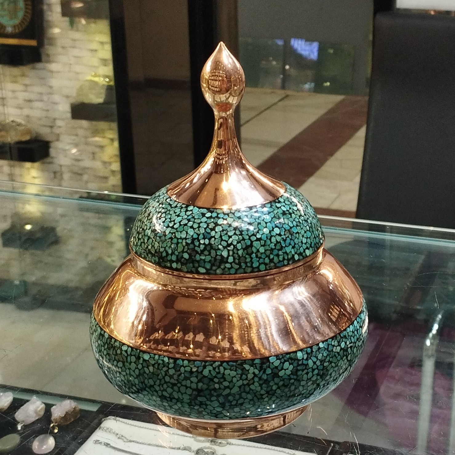 شکلات خوری فیروزه ومس