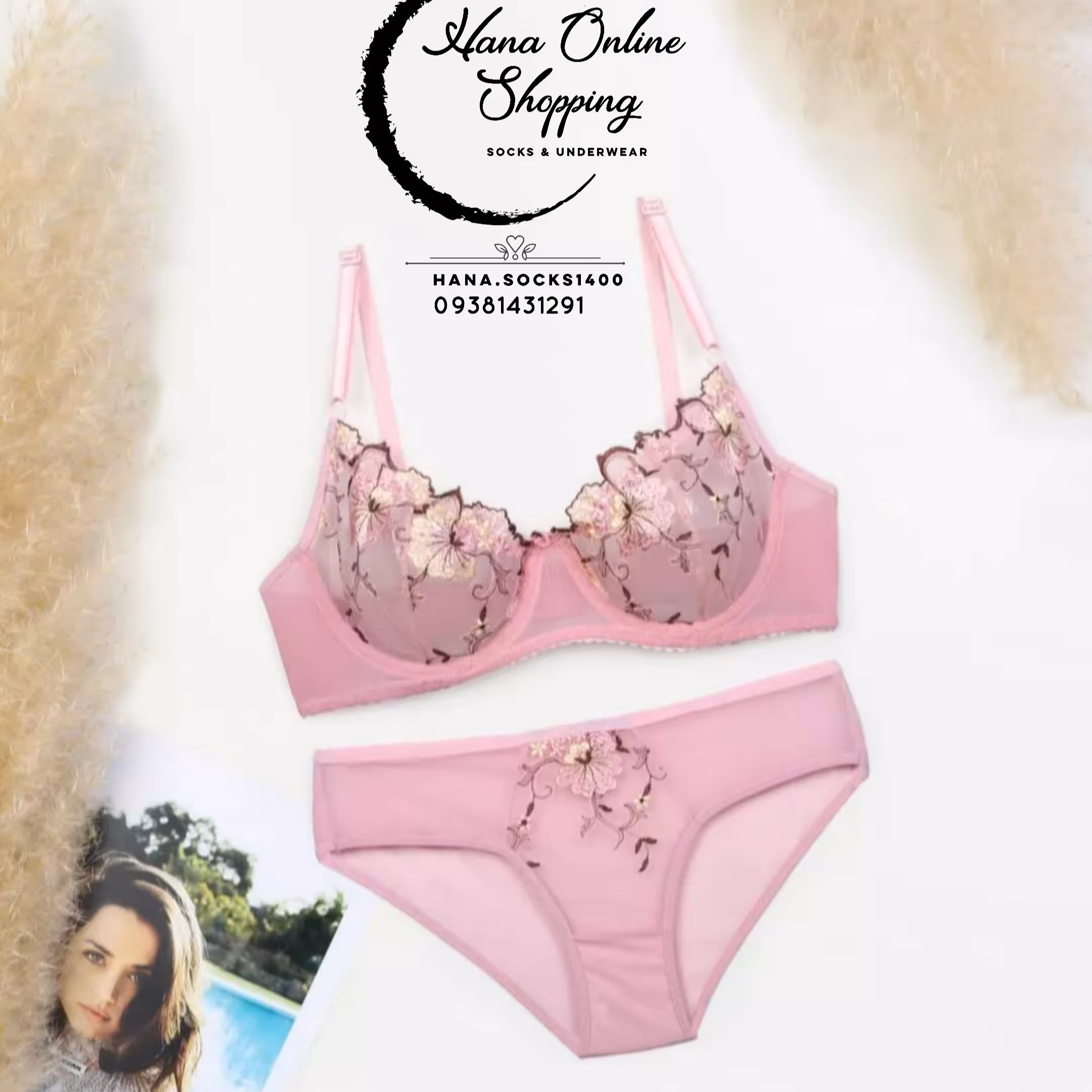 ست تورگاز سایز 85قالب کوچیک  رنگ صورتی