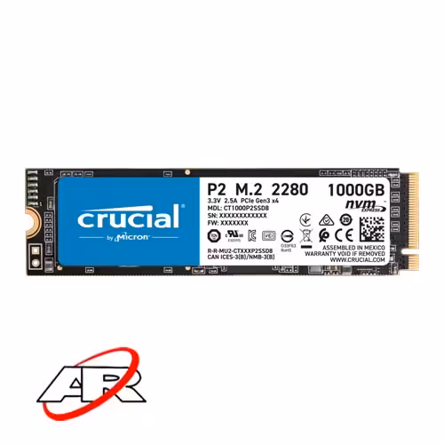 هارد اس اس دی کروشیال مدل M.2 NVMe با ظرفیت 1 ترابایت