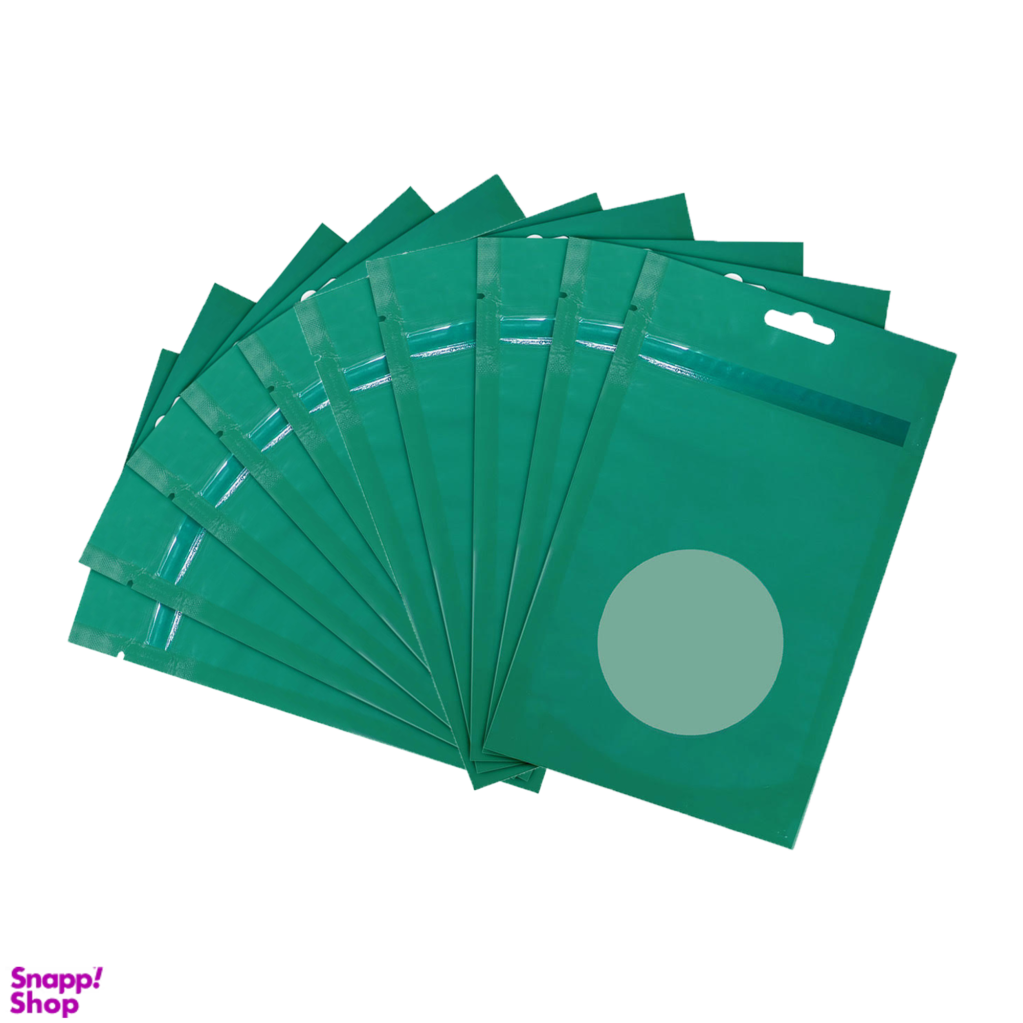 پاکت گلاسه زیپ کیپ کد 15×21 مجموعه 10 عددی