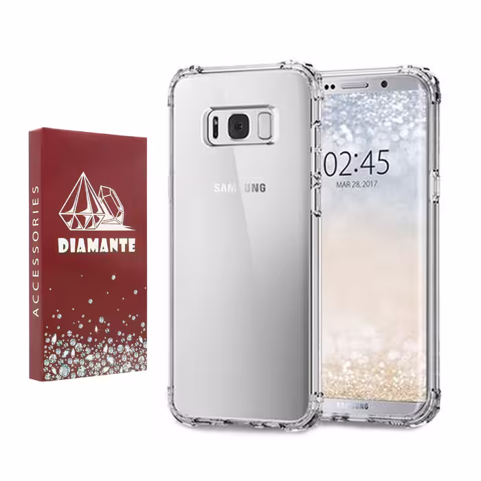 کاور مدل ژله ای بی رنگ مناسب برای گوشی سامسونگ s8 plus