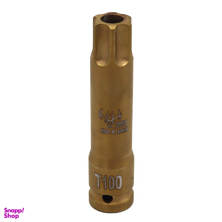 آچار بکس ستاره ای مدل سویفت کد YP-TAIWAN-T100-1٫2INCH سایز 100 میلی متر