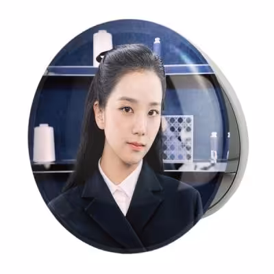 آینه جیبی خندالو طرح جیسو گروه بلک پینک Black Pink مدل تاشو کد 16760