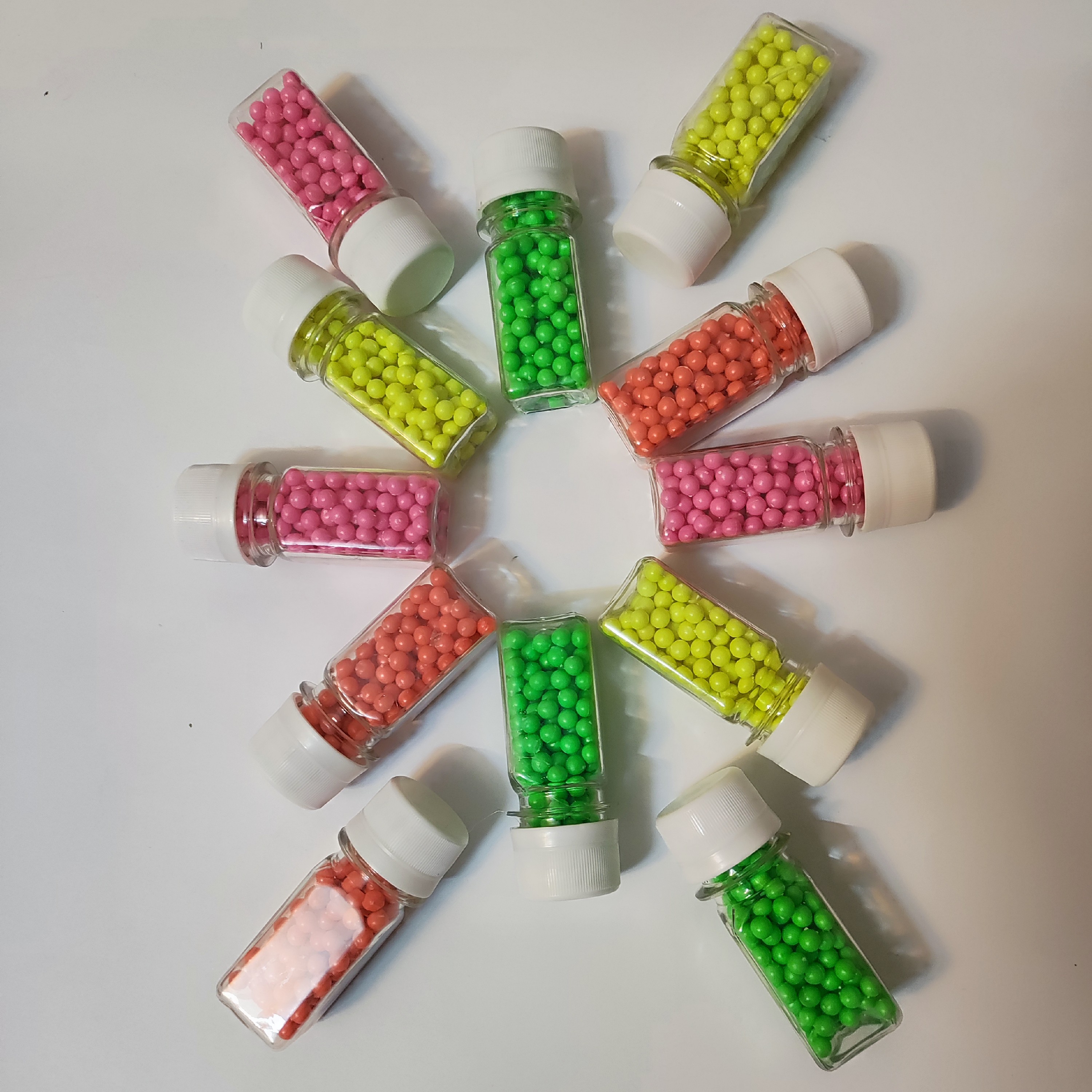 ساچمه پلاستیکی تفنگ اسباب بازی 12 بسته 200 عددی 