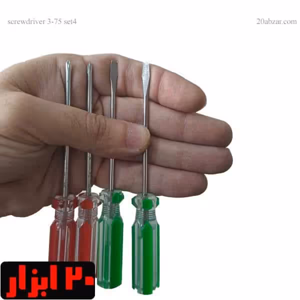 پیچ گوشتی 4 عددی 75*3 میلی متر