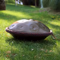 دوربافت هنگدرام دو رنگ زرشکی دودی