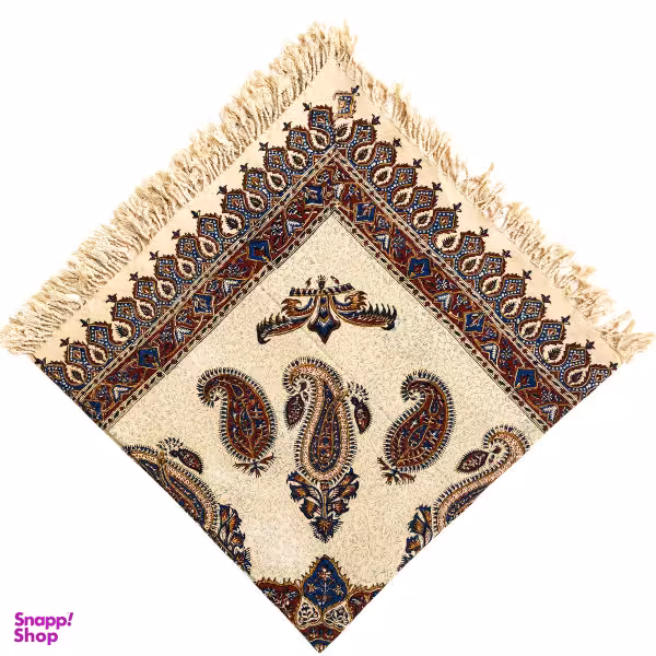 رومیزی قلمکار عطریان طرح بته جقه مدل G254