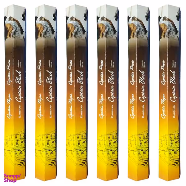 عود دارشان مدل کاپیتان بلک کد 06 مجموعه 6 عددی