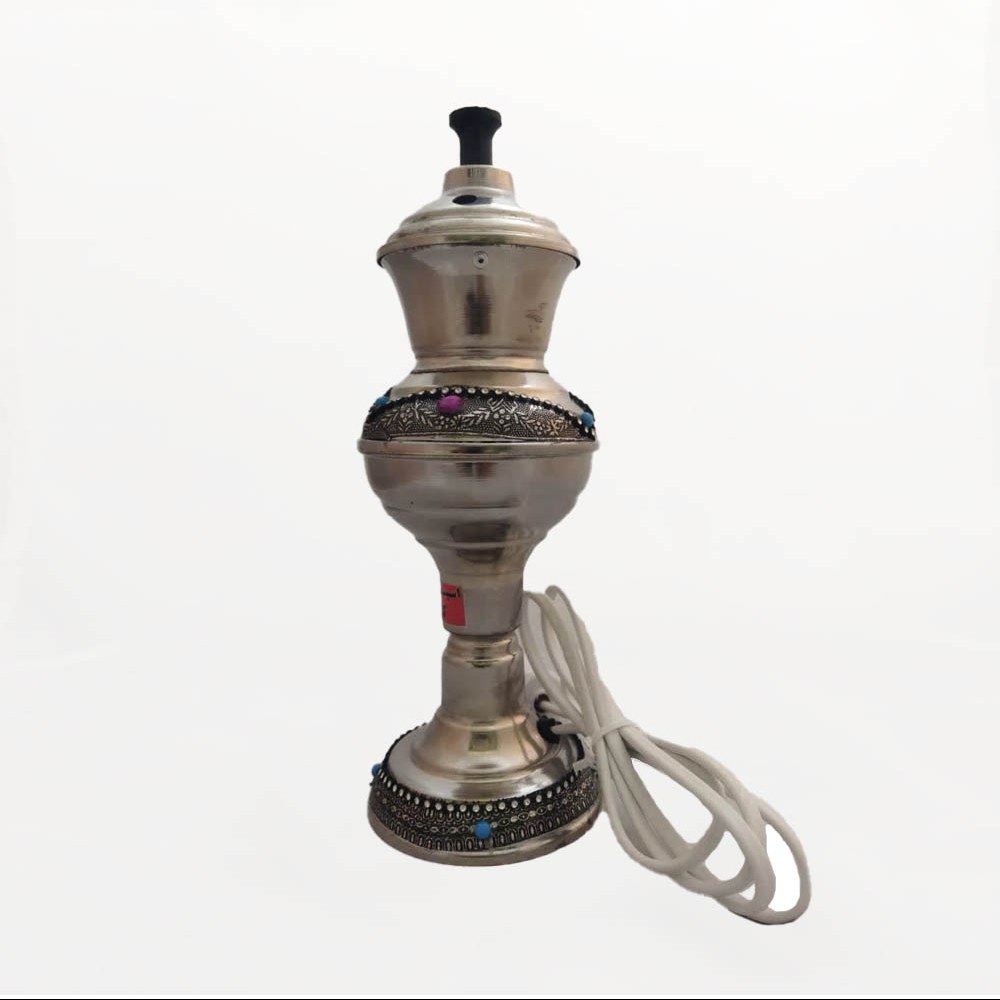 اسپند دود کن برقی طرح حَرَم مطهر نگین دار با المنت آرام گرم شو 