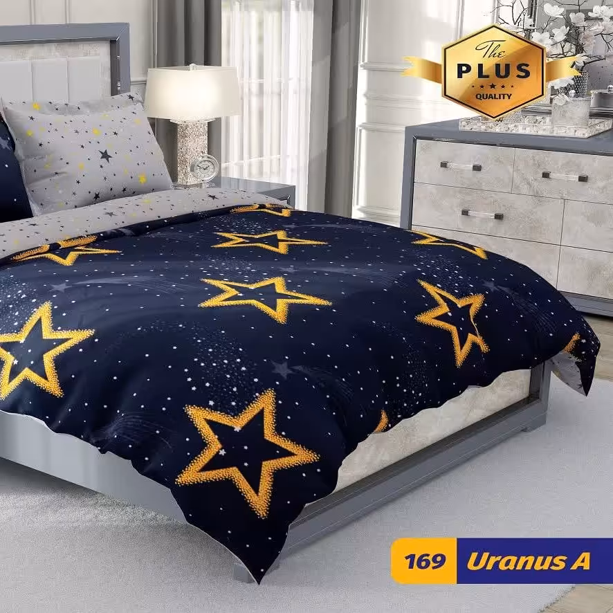 روتختی دونفره کارینا  ترک /سری پلاس/گارانتی یکساله کتبی/6 تیکه با ملحفه کشدار