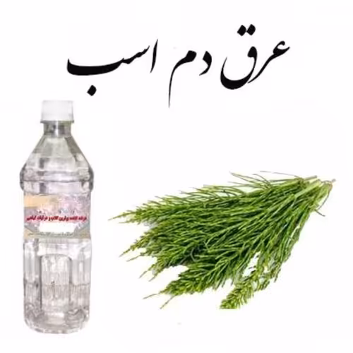 عرق دم اسبی یک لیتری  مناسب تقویت مو ، پاکسازی کلیه ، آلرژی و...