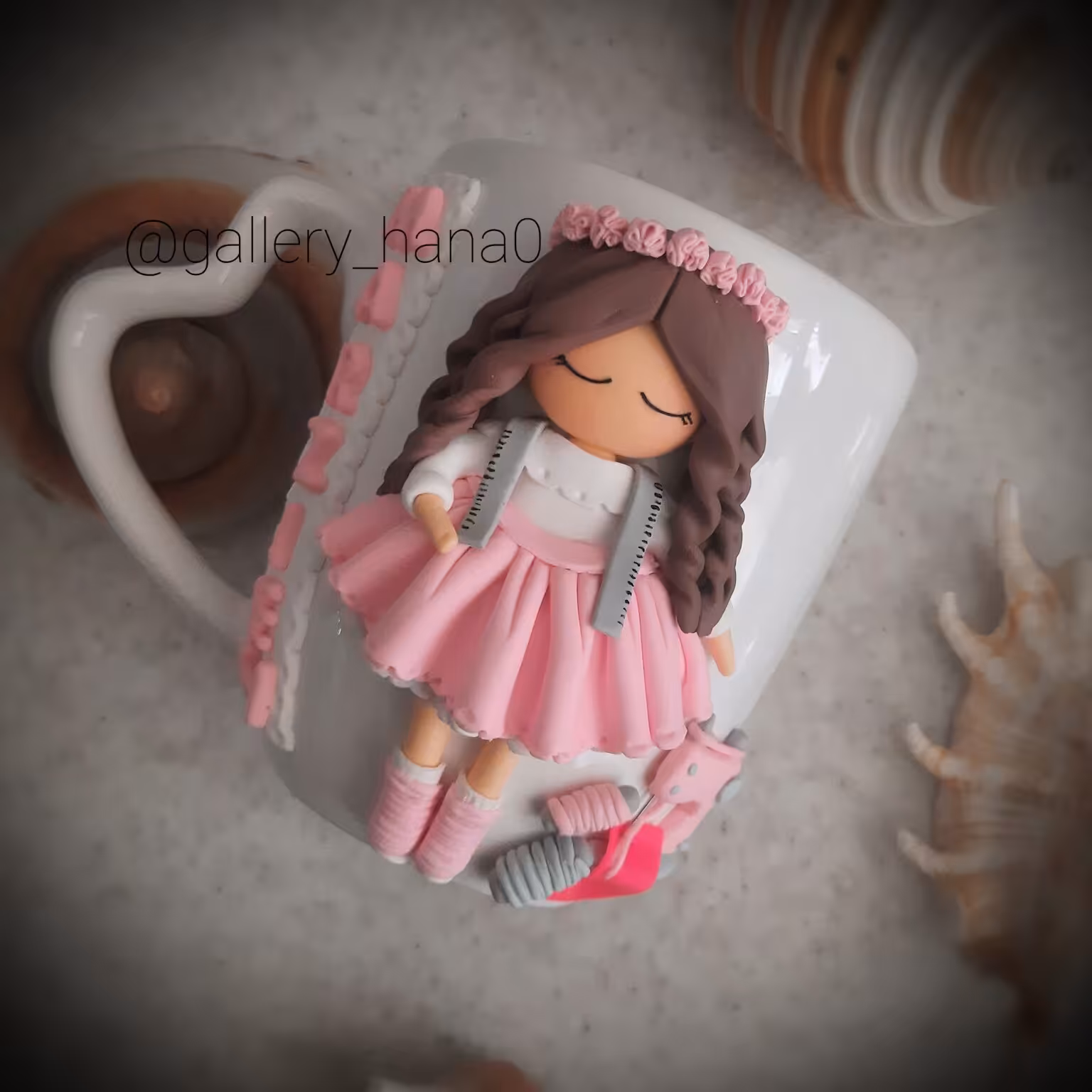 ماگ خیاط ماگ عروسکی طرح خیاط