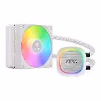 قیمت و خرید خنک کننده مایع پردازنده گیم دیاس مدل AURA GL120 WH | یاس ارتباط