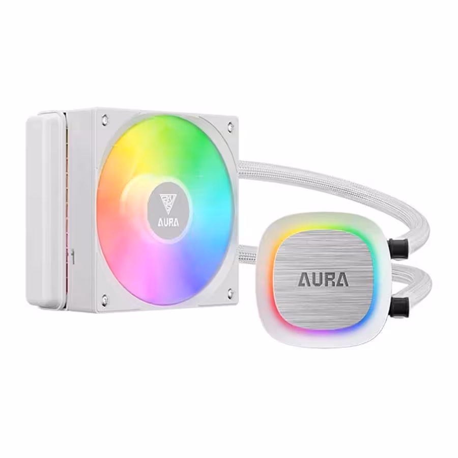 قیمت و خرید خنک کننده مایع پردازنده گیم دیاس مدل AURA GL120 WH | یاس ارتباط