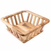 سبد نان مربع چوبی آماهوم