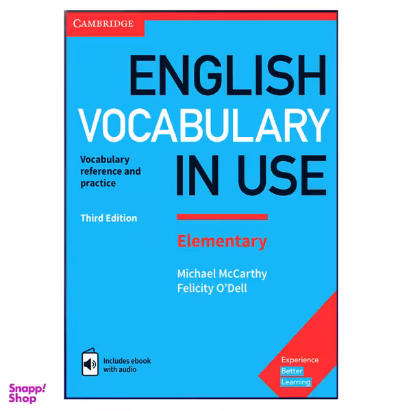 کتاب English Vocabulary In Use Elementary 2nd اثر Michael Mc Carthy and Felicity O`Dell نشر هدف نوین