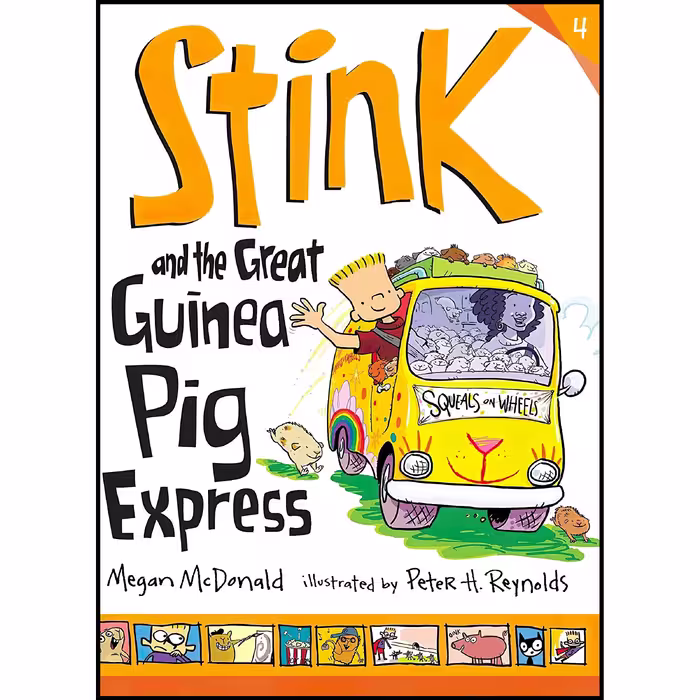 کتاب زبان اصلی Stink and the Great Guinea Pig Express انتشارات Candlewick