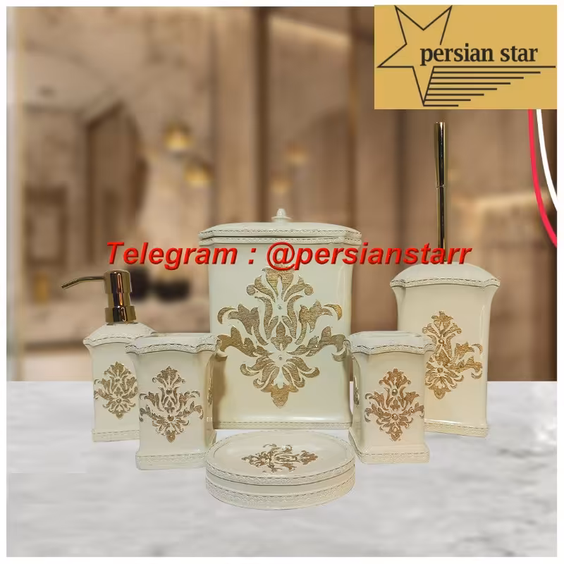 سرویس بهداشتی 6پارچه رزین تذهیب 