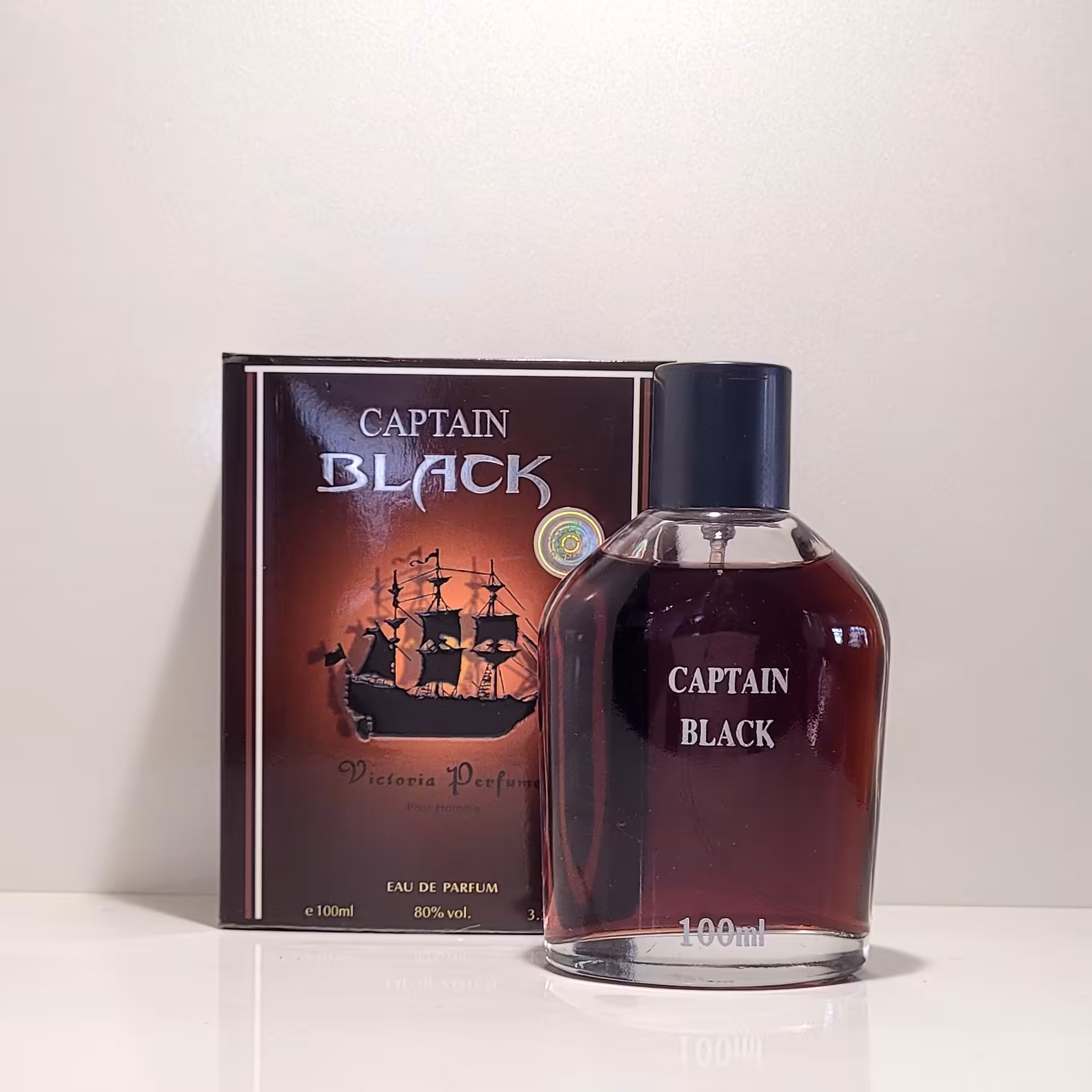 ادکلن مردانه کاپیتان بلک حجم 100 میل