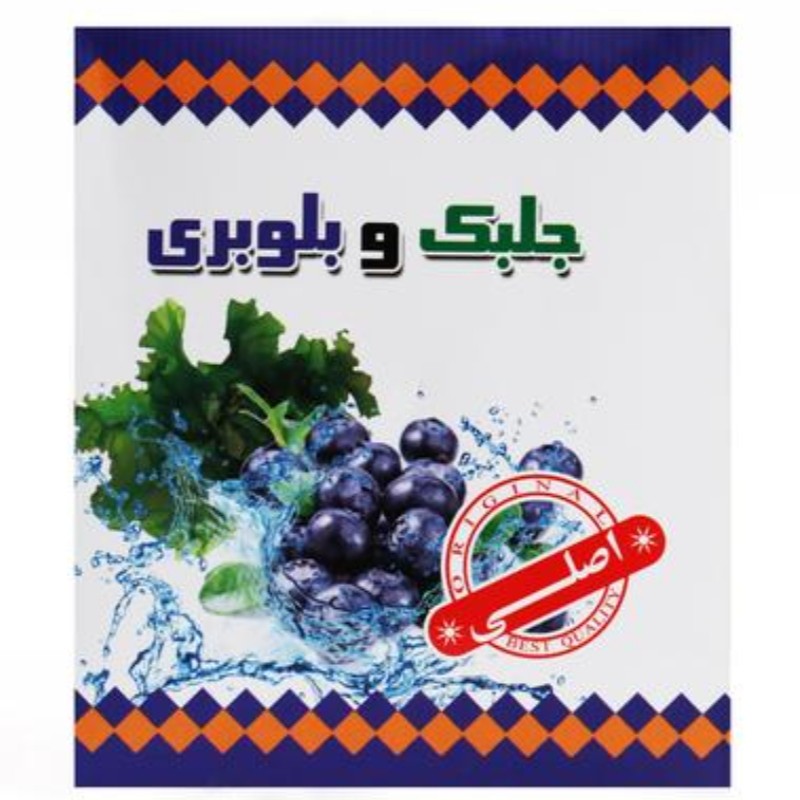 پودر جلبک دریایی و بلوبری تمشک آبی
