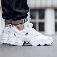 کفش کتانی رانینگ ریباک سفید    Reebok InstaPump Fury OG white