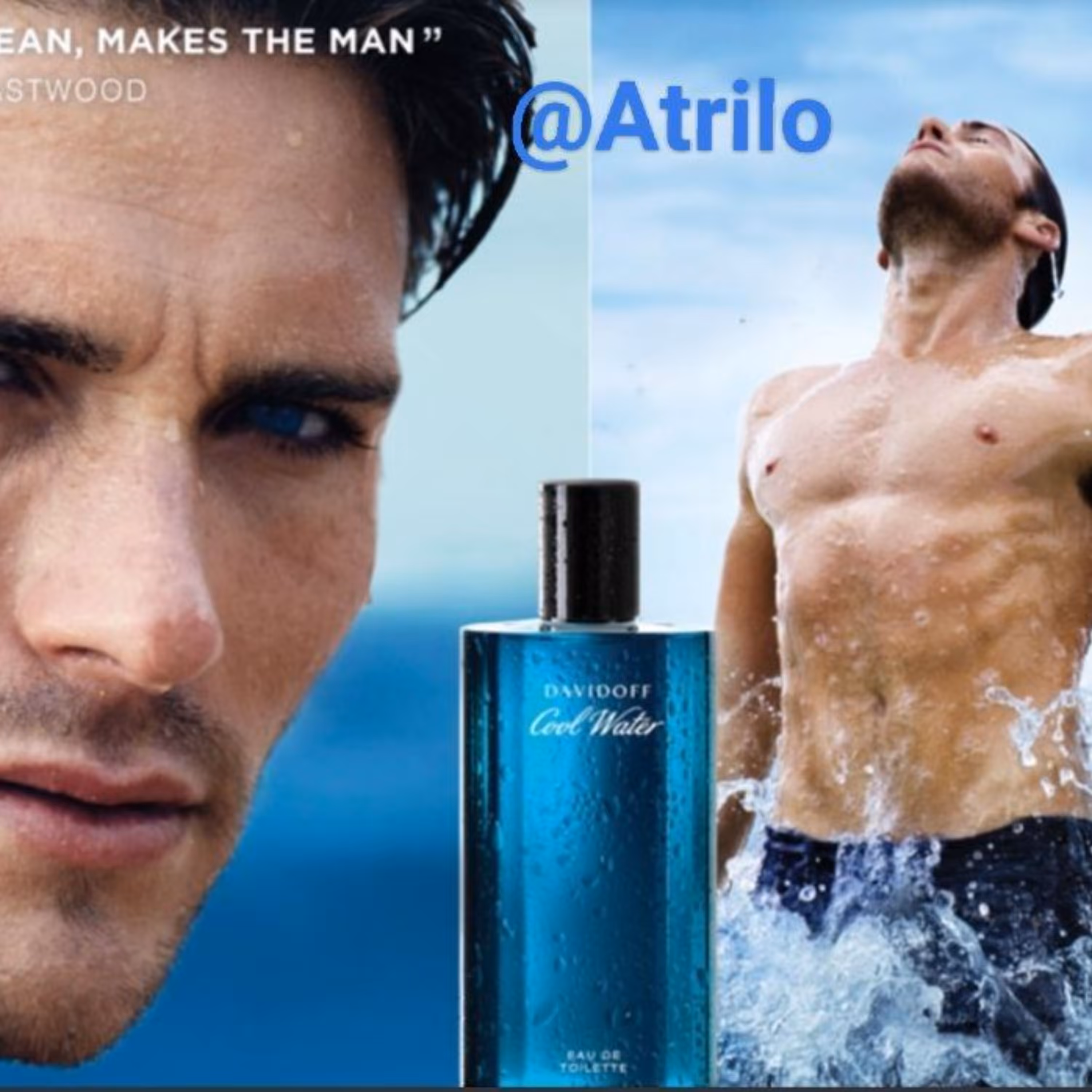 عطر   مردانه کول واتر دیویدف ادکلن اوریجینال آنباکس (بدون جعبه)  125 میل  