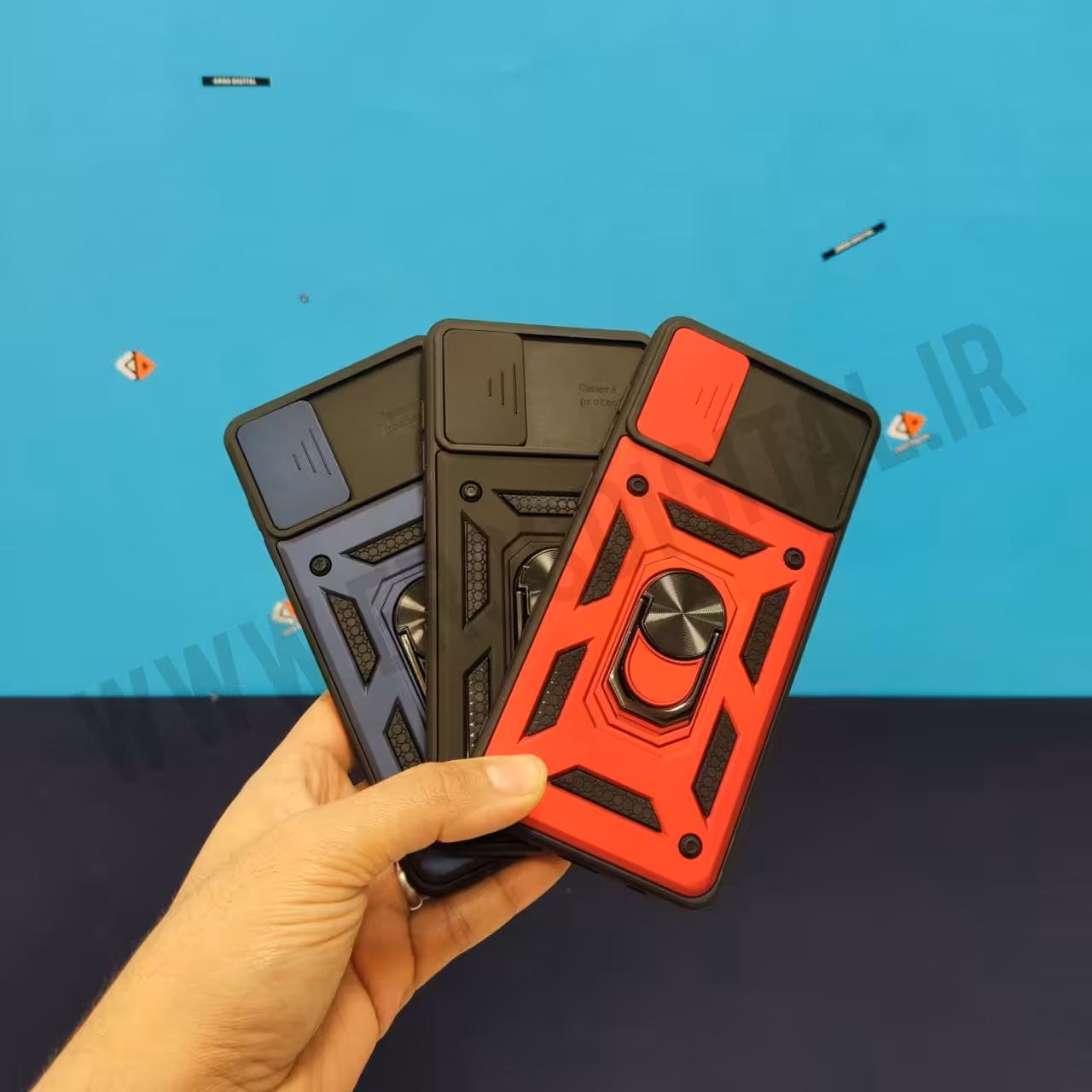 قاب ضد ضربه سامسونگ A71 محافظ لنز دار کشویی