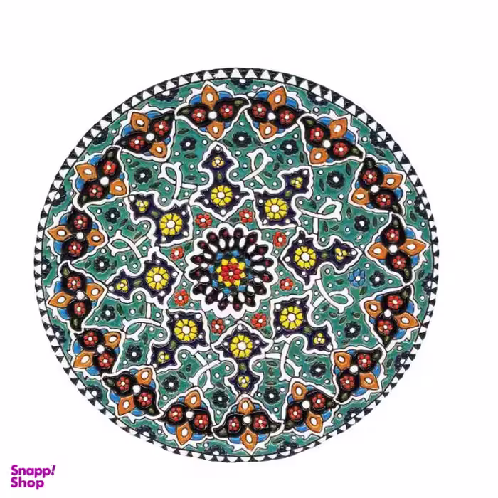 بشقاب میناکاری کد 121