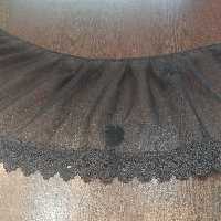 تور مشکی پهن ارتفاع 20 سانتیمتر 1 قواره 70 سانت