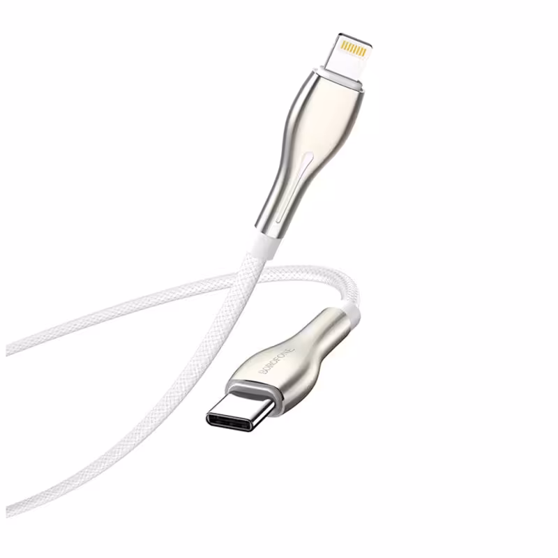 کابل تبدیل USB-C به لایتنینگ بروفون مدل BU29 20W طول 1.2 متر
