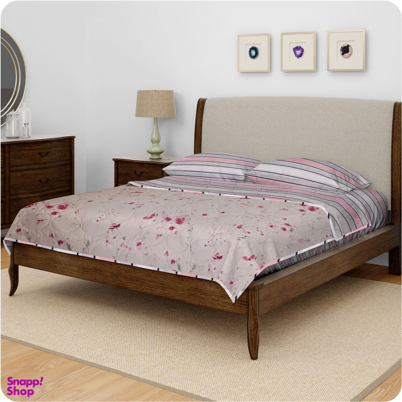 سرویس خواب بابل کارپت مدل تیسا طرح ارکید دو نفره 4 تکه