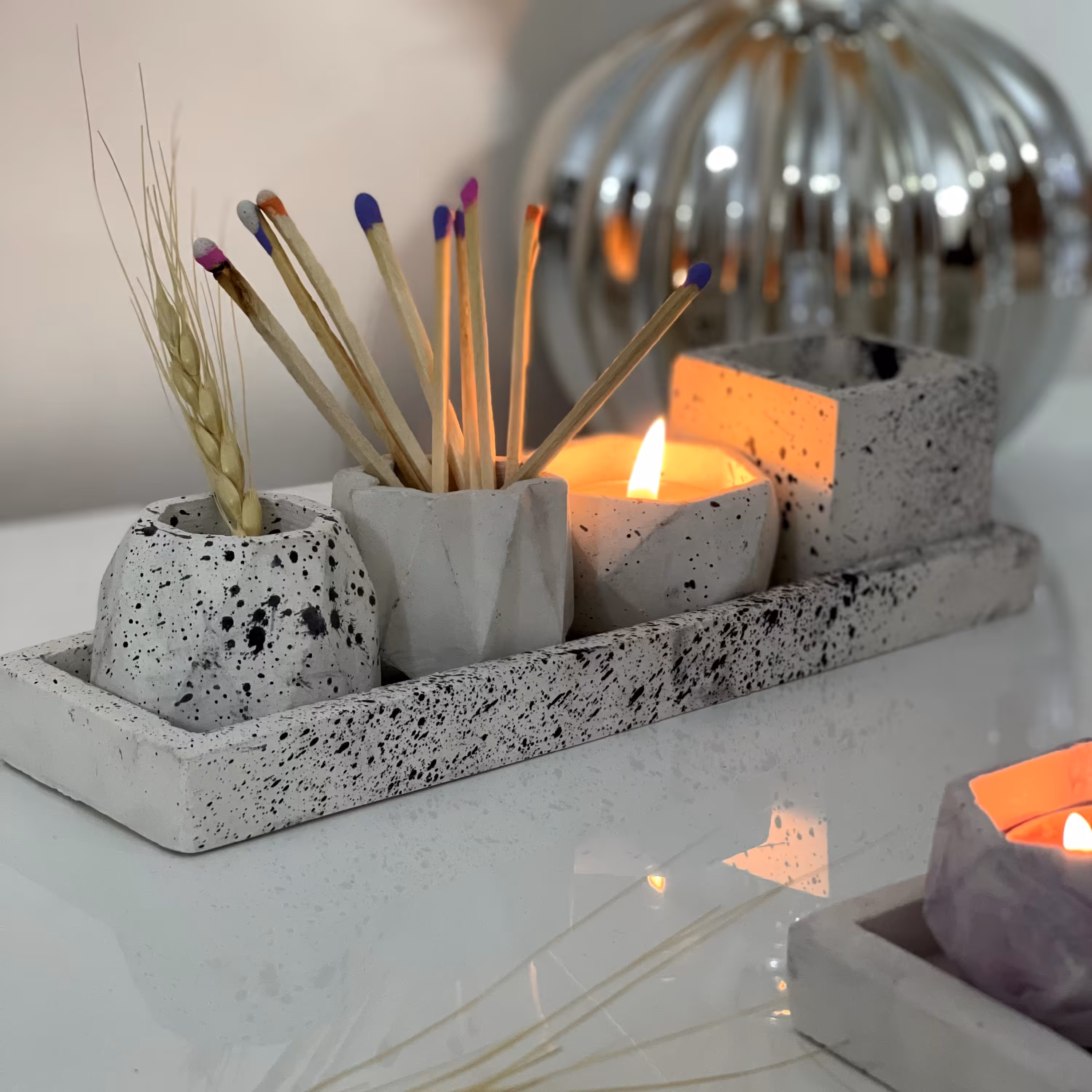 جاشمعی سنگی قابل شستشو