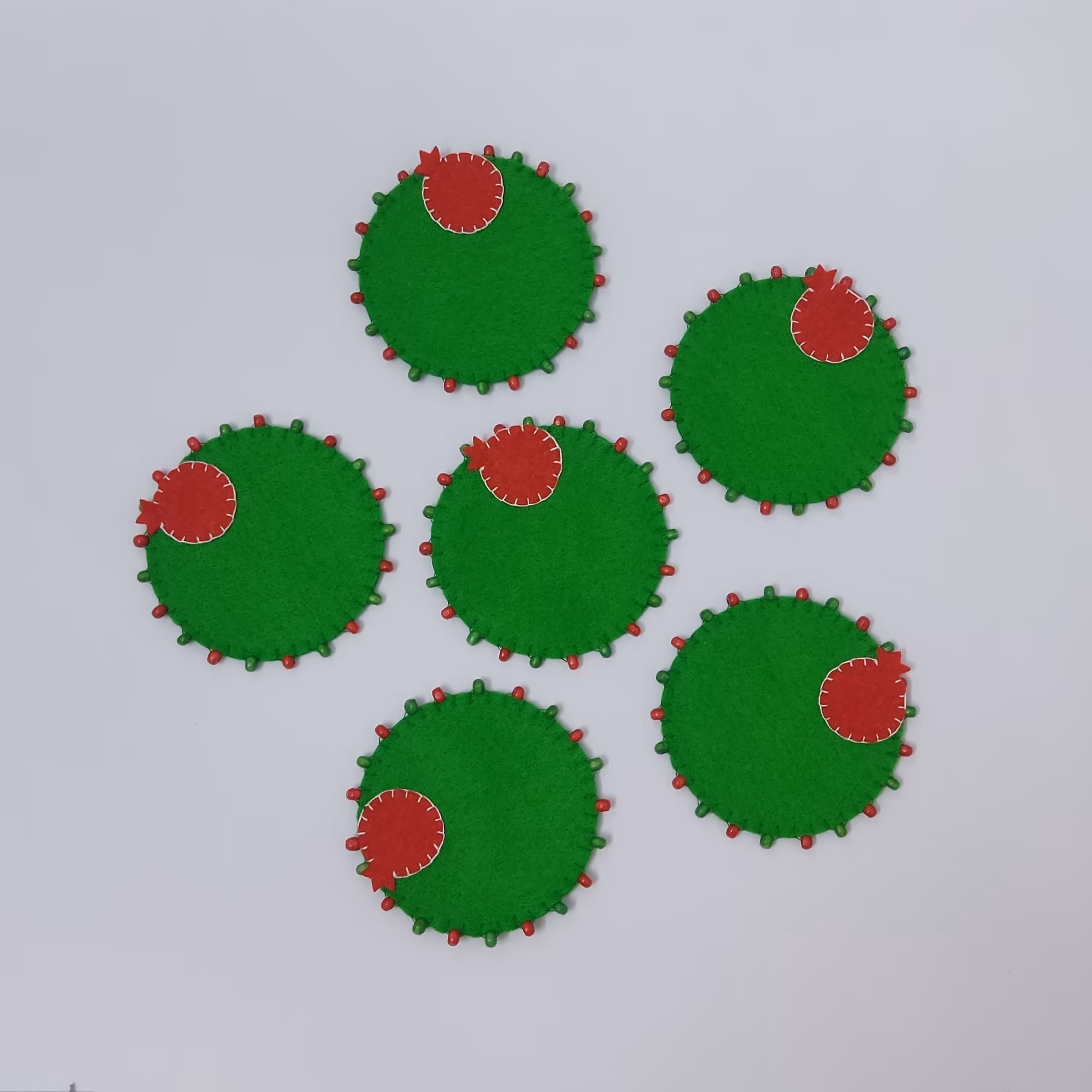 زیر لیوانی سری 6 عددی