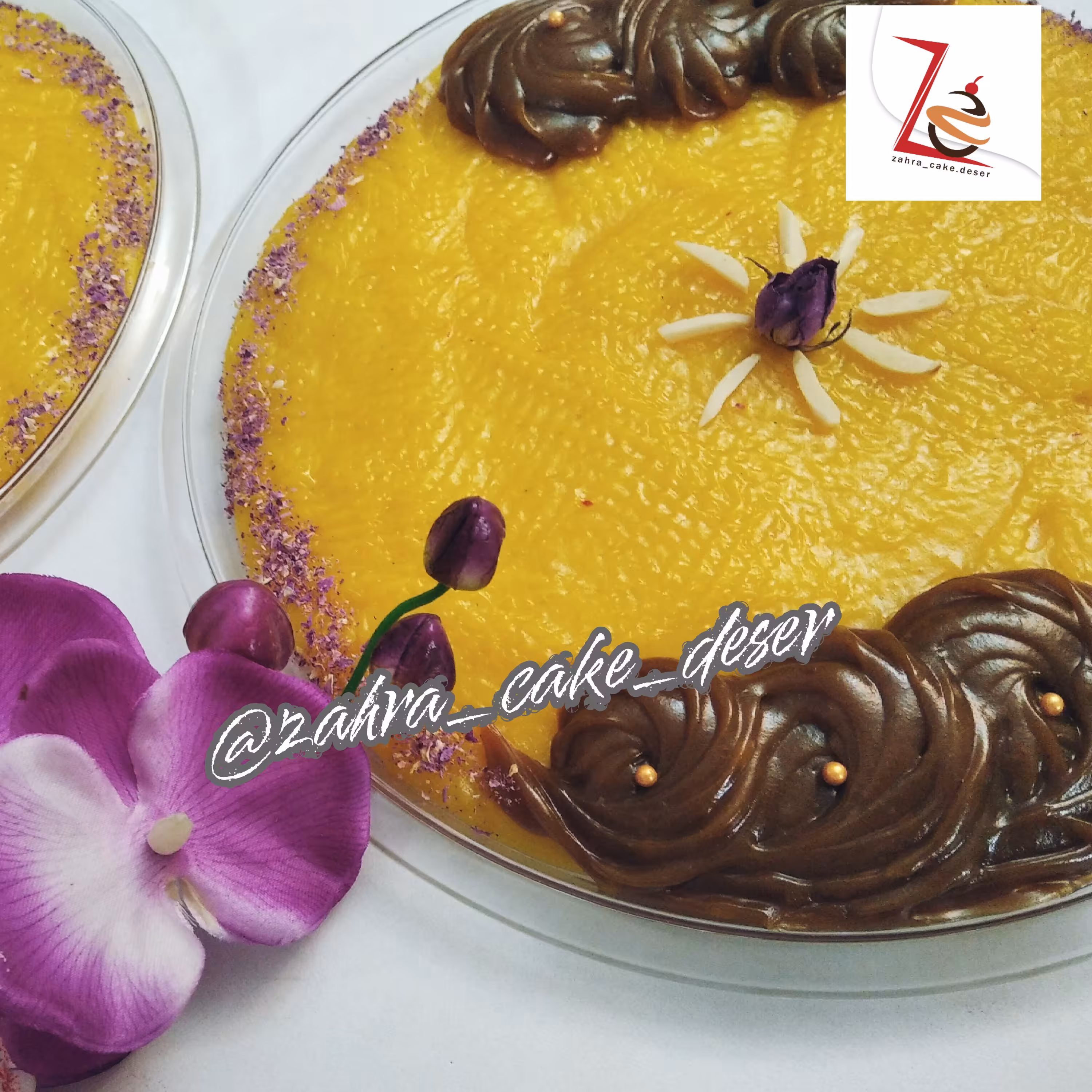 حلوای خوشمزه کاراملی شکلاتی عربی