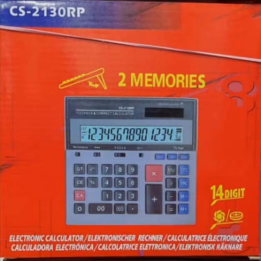 ماشین حساب طرح شارپ 2130