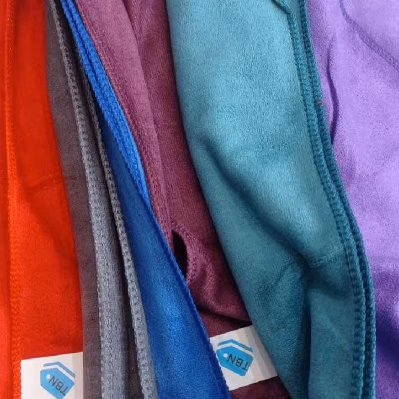 دستمال میکرو فایبر نانو 40در40 ضخیم بدون پرز با آبگیری بالا