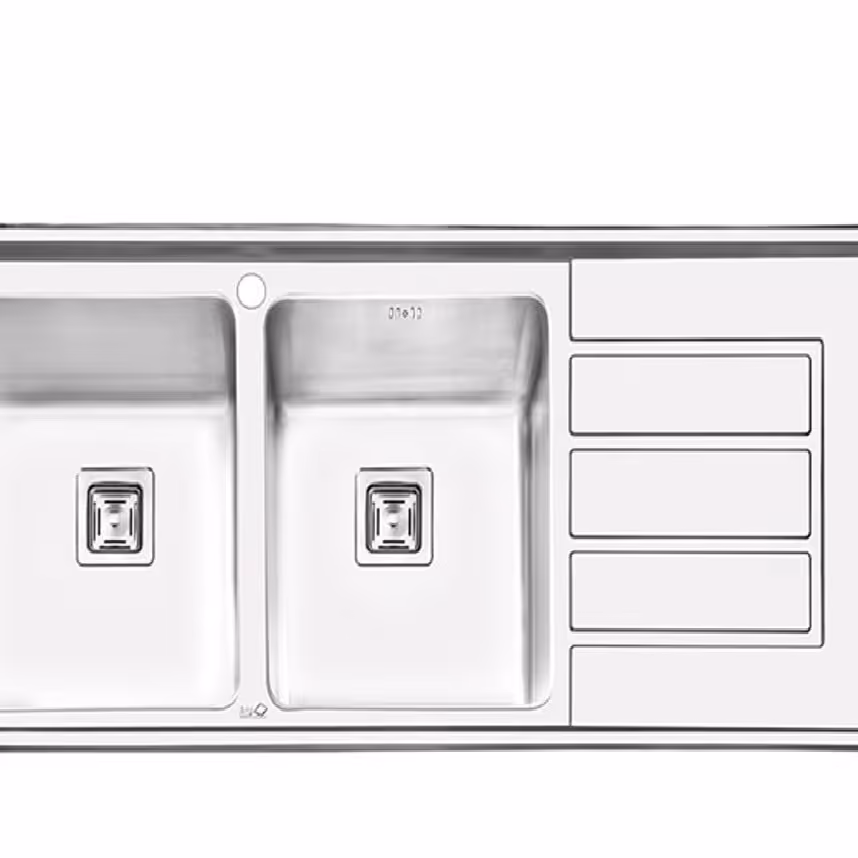 سینک ایلیا استیل مدل 2063 لگن راست 